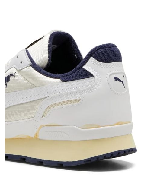 PUMA White Rx-737 Neverworn Ii "Frosted Ivory/Light Straw" Sneakers for men