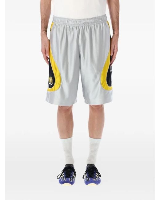 Adidas Gray X Brain Dead Soccer Shorts for men