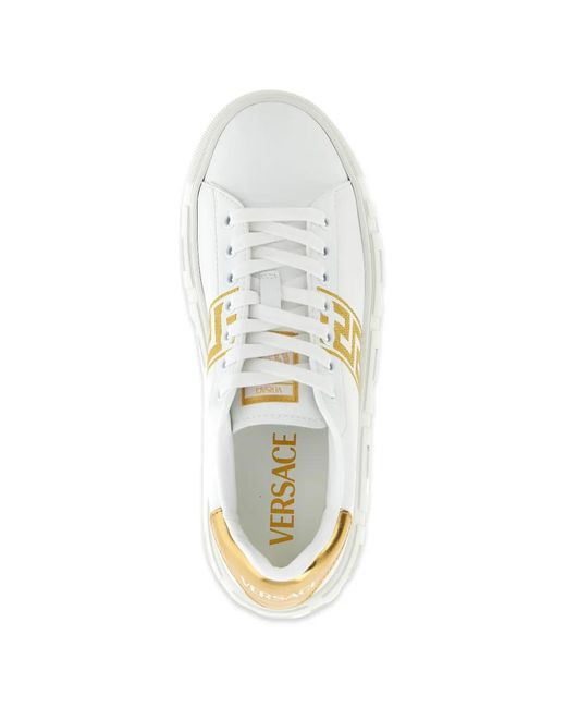 Sneakers Greca di Versace in White
