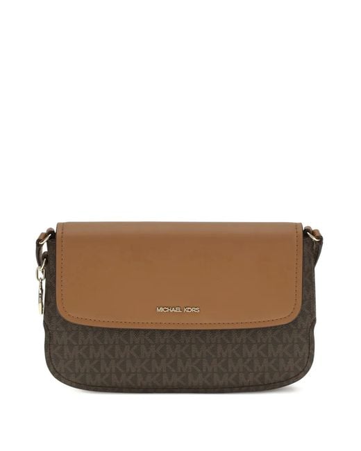 Michael Kors Brown Sac À Bandoulière À Logo