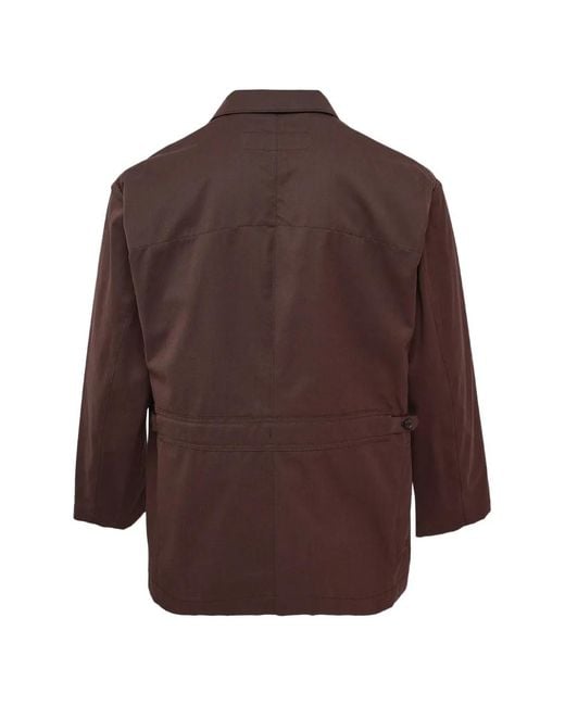 Comme des Garçons Brown Buttoned Pocket Jacket for men