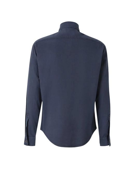 richard j. brown Blue Buttoned Pocket Jacket for men