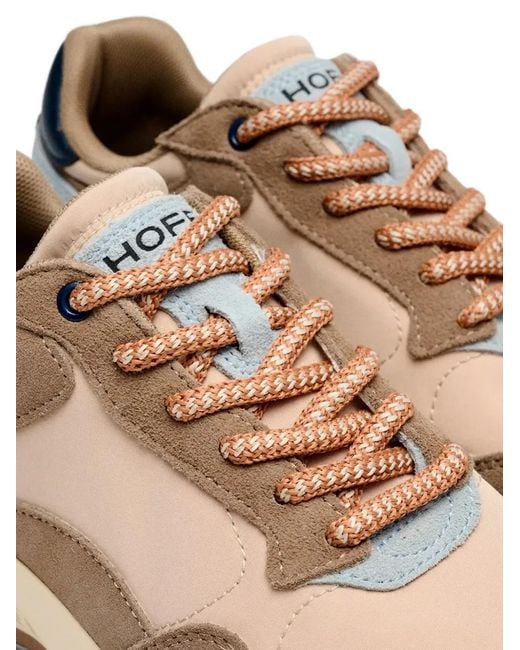 HOFF Natural City Mkii Panelled Lace-Up Sneakers for men