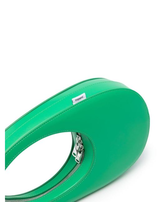 Coperni Green Swipe Mini-Tasche