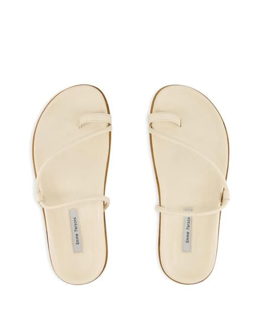 Emme Parsons White Bari Sandals