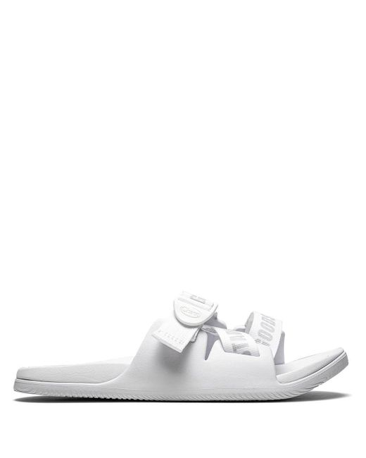 Stadium Goods Rubber X Chaco Chillos 'whiteout' Slides for Men - Lyst
