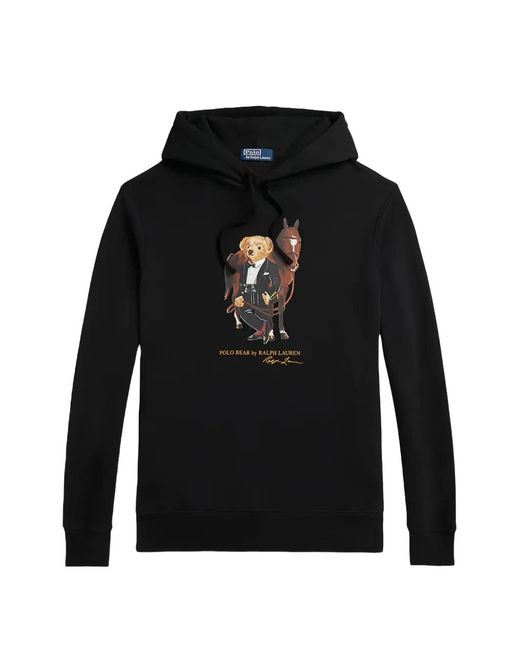Polo Ralph Lauren Black Pullover Sweatshirt for men