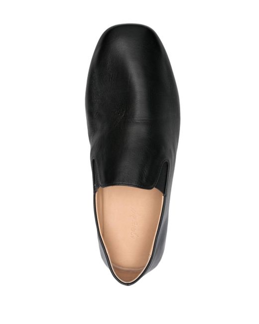 Marsèll Loafers Met Vierkante Neus in het Black voor heren