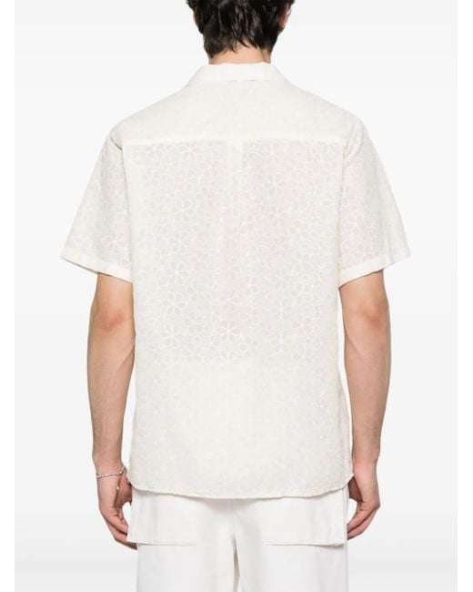 メンズ Forét Blossom シャツ White