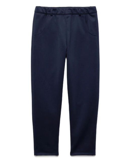 Prada Blue Technical Fleece Trousers for men