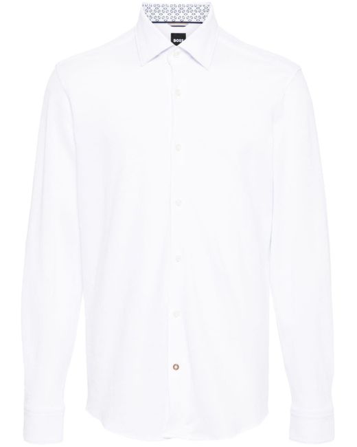 Boss Klassisches Hemd in White für Herren