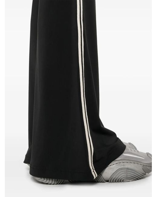 Palm Angels Black Hose Mit Logo-Stickerei