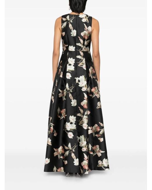 Sachin & Babi Black Brooke Gown