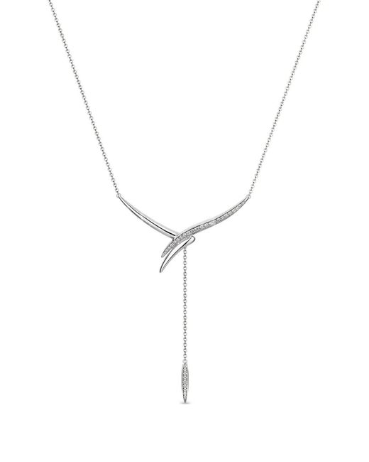 Shaun Leane Metallic 18K Armis Drop Necklace
