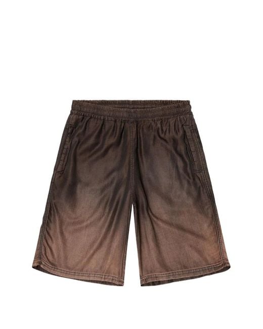 DIESEL Brown Short D-Roder-Short-S