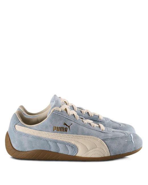 PUMA Gray Speedcat Suede Sneakers
