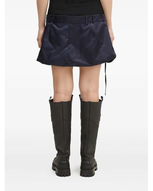 OTTOLINGER Blue Draped Skirt