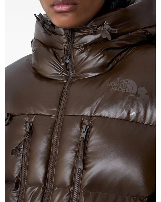 The North Face Brown X Cecilie Bahnsen's Himalayan Puffer Jacket