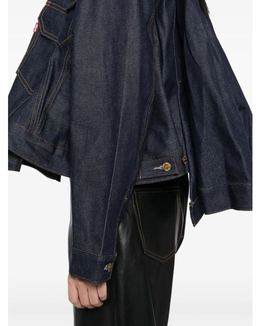 Sacai X Levis デニムジャケット Blue