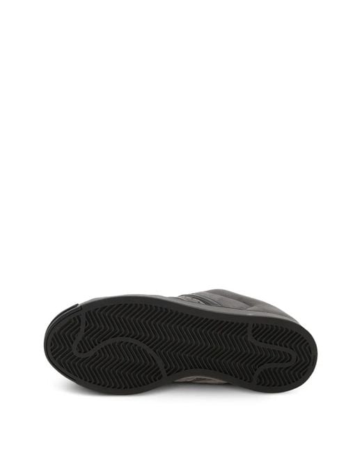 Adidas Gray Superstar St Three-Stripe Sneakers