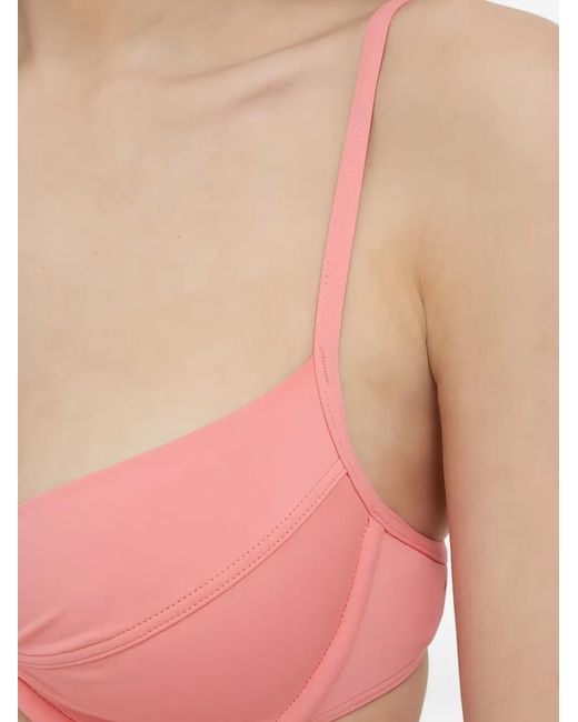 MICHAEL Michael Kors Pink Underwire Belted Bikini