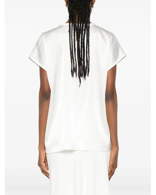 Panicale White Embellished Top