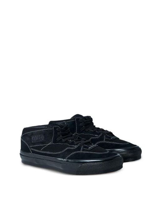 Vans Blue Panelled Lace-Up Sneakers for men