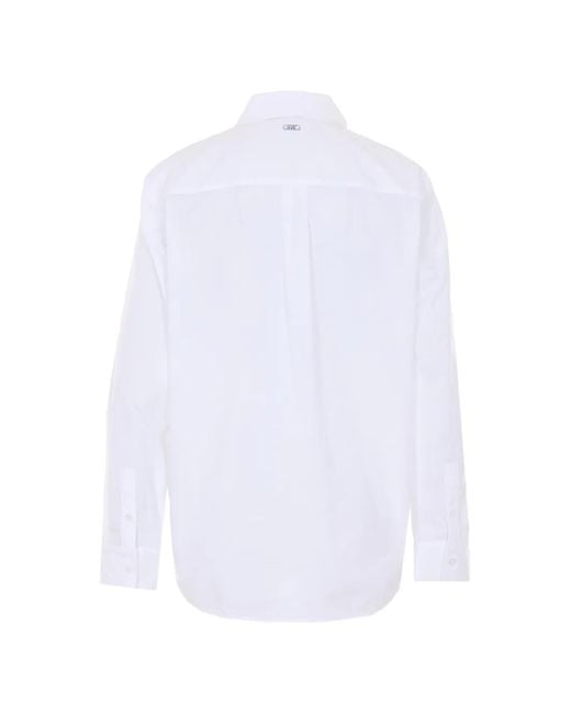 MICHAEL Michael Kors White Patch-Pocket Shirt