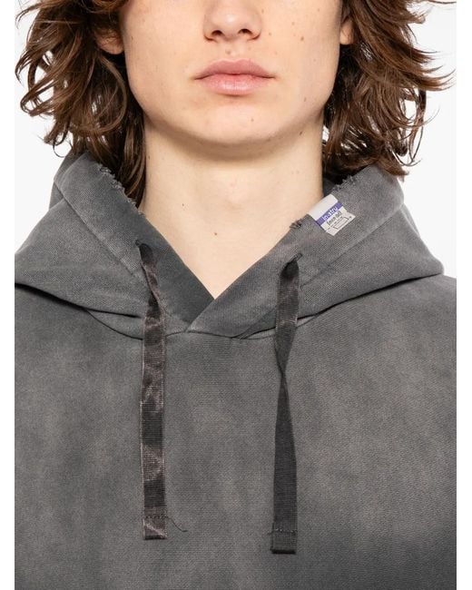 Maison Mihara Yasuhiro Gray Sun Faded Like Hoodie for men