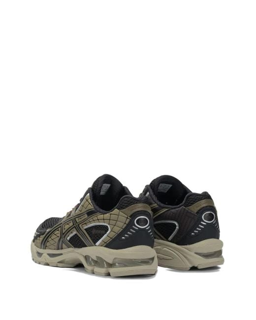 Asics Green Synthetic Leather Sneaker