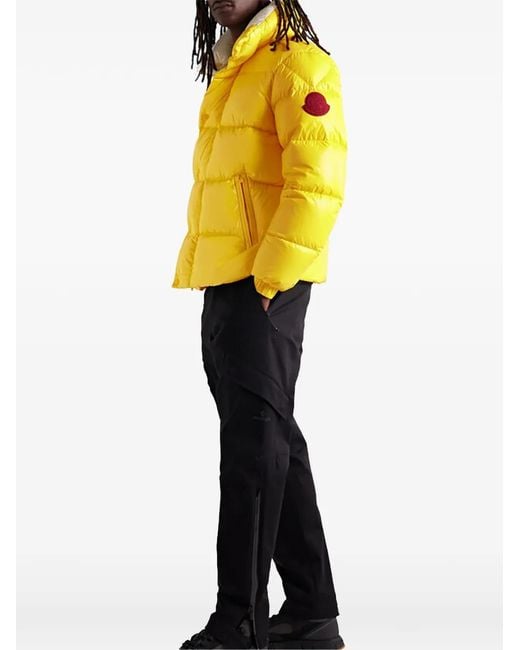 Moncler Yellow Genius 1952 Dervaux Padded Down Jacket for men