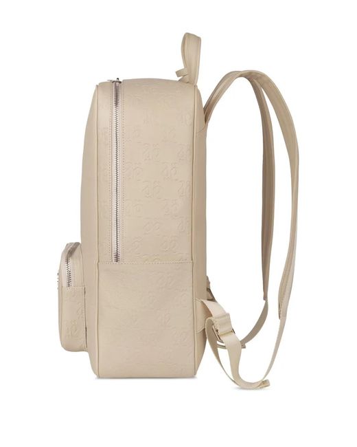 PLACE OF ELMS Natural Logo-Embossed Backpack