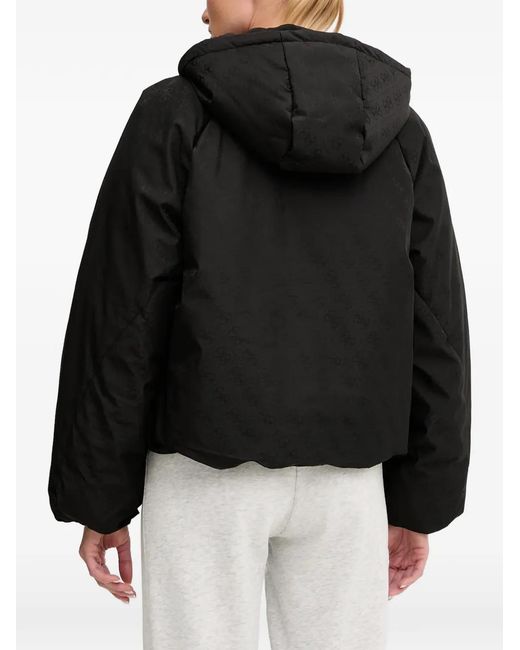 Guess Black 4G Hooded Jacket