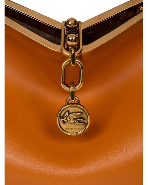 Etro Brown Sac Porté Épaule Vela Médium