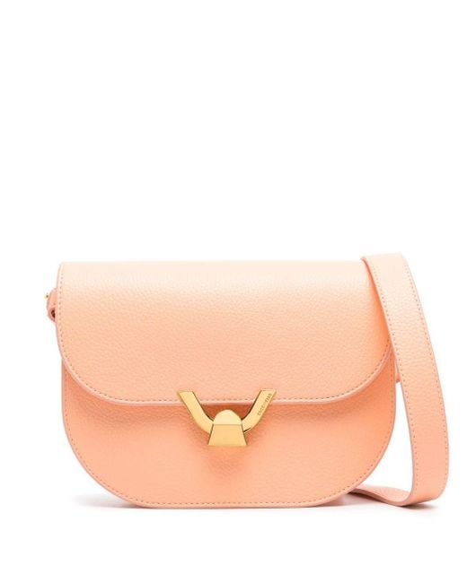 Coccinelle Pink Small Dew Cross Body Bag