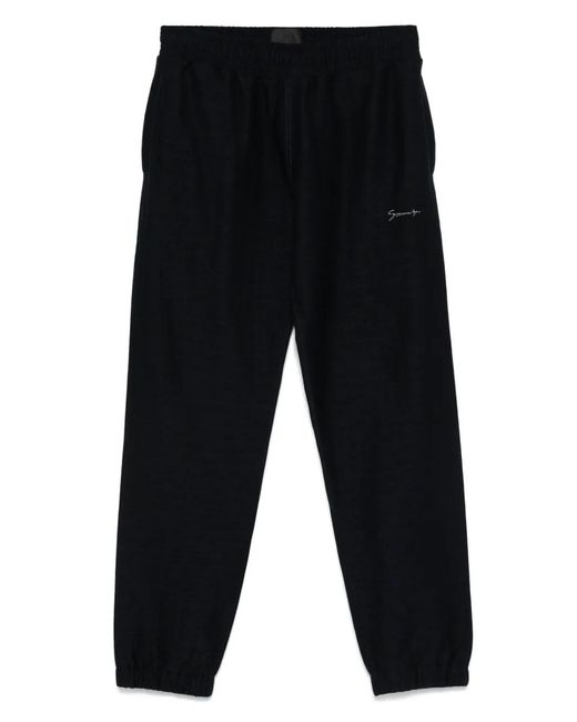 Givenchy Black 4G-Jacquard Trousers for men