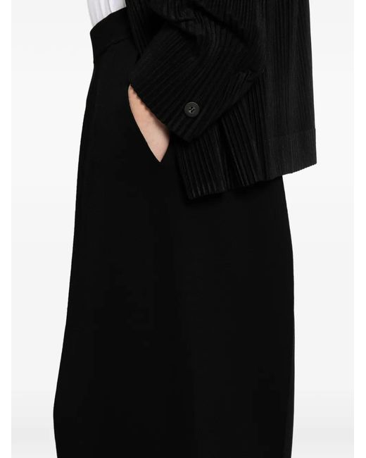 CROQUIS Black Oversized Pants for men