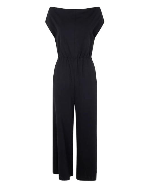 Liviana Conti Blue Jersey Jumpsuit