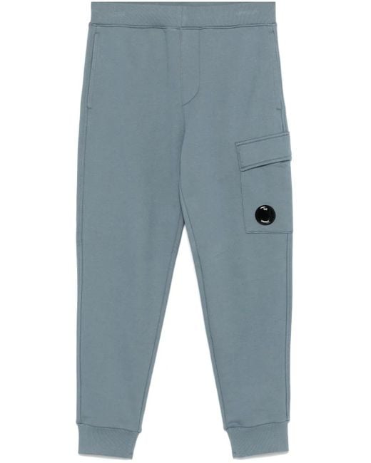 メンズ C P Company レンズディテール スウェットパンツ Blue
