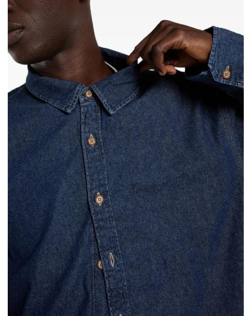 Dickies Blue Lightweight Denim Shirt for men