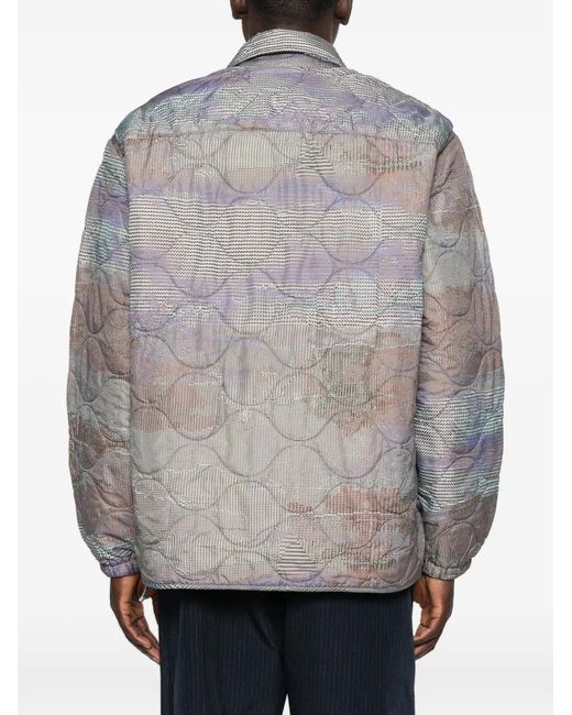 OAMC Gray Quilted Jacket for men