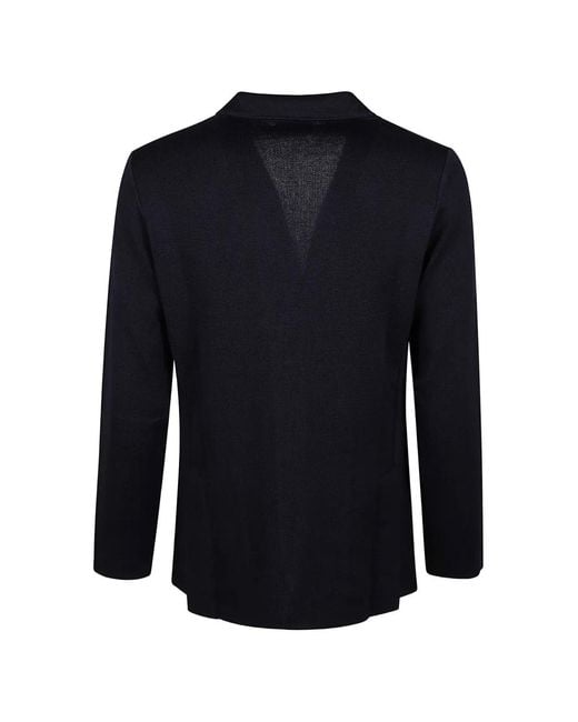 Lardini Blue Wool Single-Breasted Jacket for men