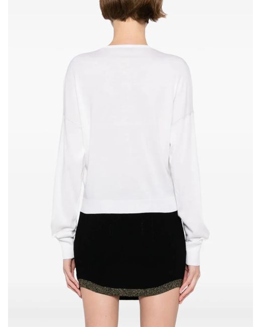 Tom Ford White Drop-Shoulder Tops