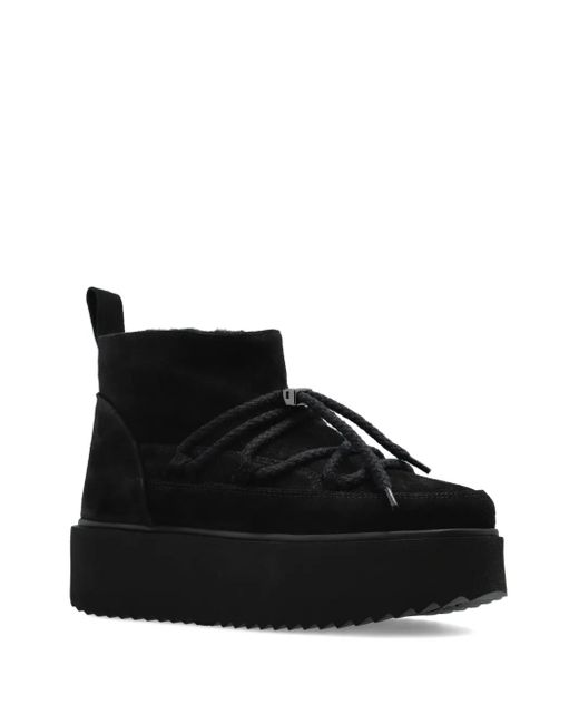 Inuikii Black Suede Boots