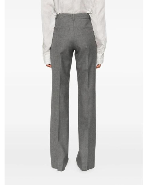 Seafarer Gray Gerade Hose mit ungesäumten Kanten