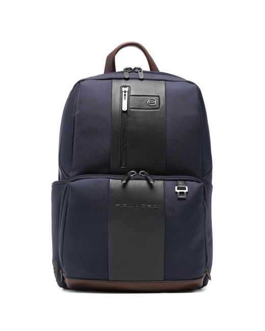 Piquadro Blue Laptop Backpack for men