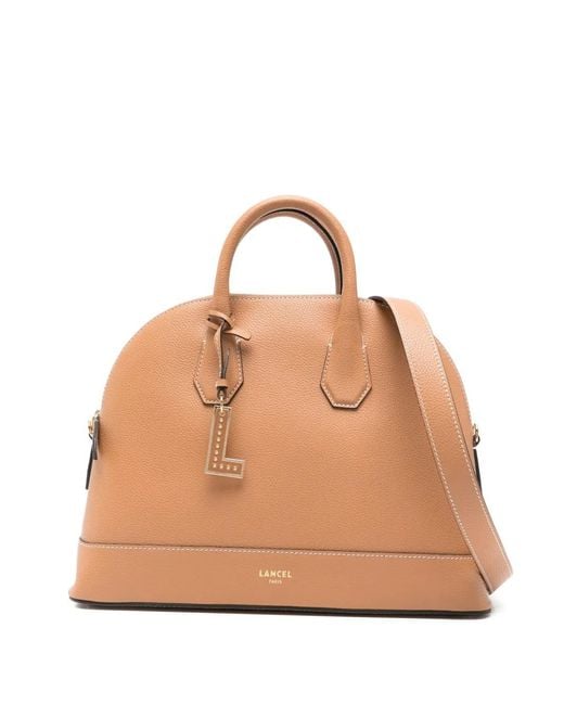 Lancel Natural Belleville Tote Bag