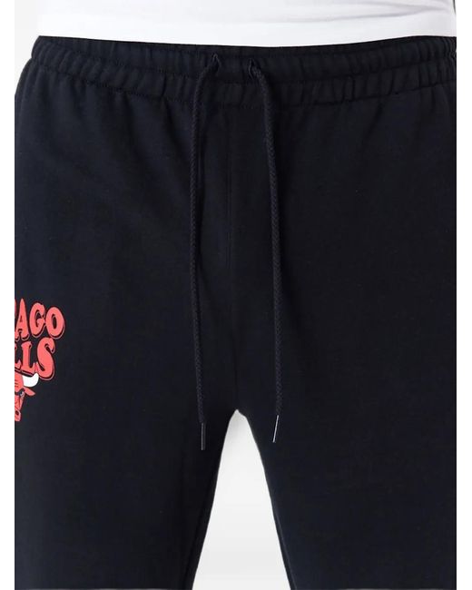 KTZ Blue Chicago Bulls Track Pants for men