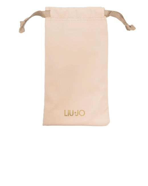 Liu Jo Pink Square-Frame Sunglasses
