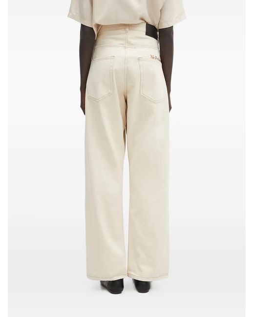 Aries Natural Embroidery Jeans